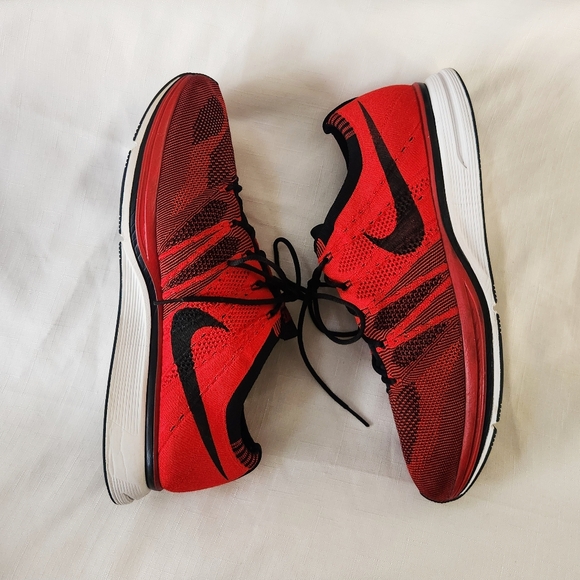 NIKE MENS FLYKNIT TRAINER UNIVERSITY RED AH8396-601 size 13 Men's sneakers shoes - Picture 14 of 16